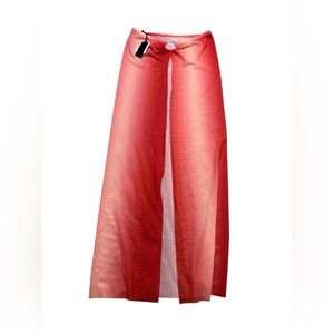🩷‎ Kendall + Kylie Ombre Mesh Cover-Up Skirt 💖 Size M NWT 🩷